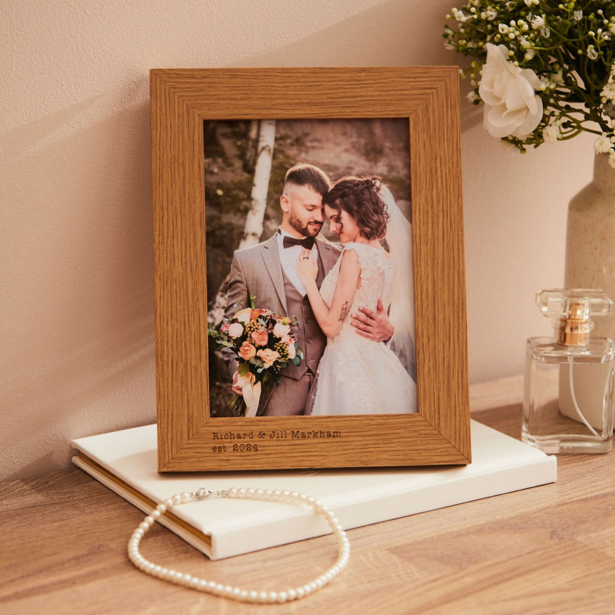 Everyday Home Wooden frame Besties 4x6 Portrait