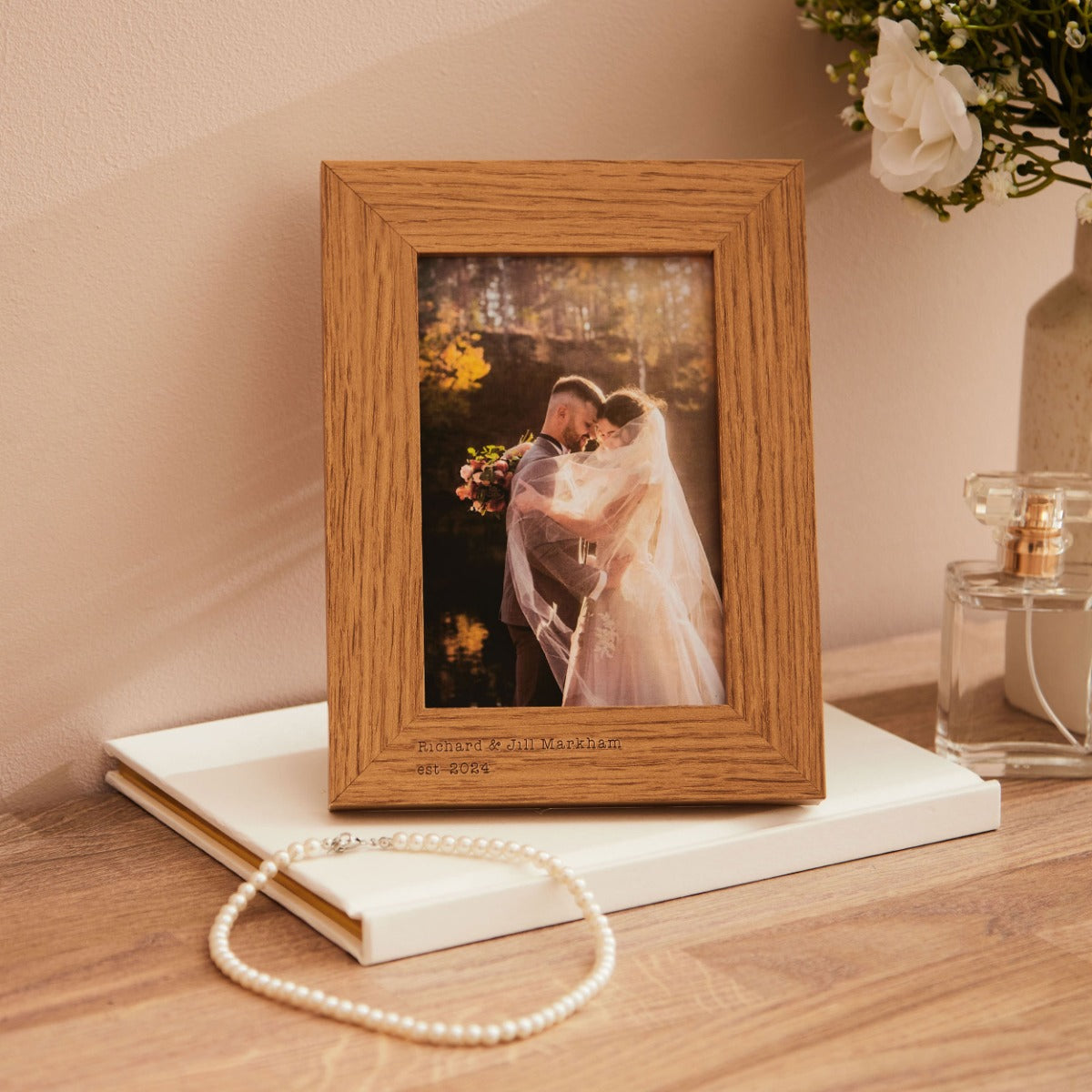 Everyday Home Wooden frame Besties 4x6 Portrait