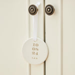 Personalised Today and Always Ceramic Decoration