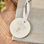Personalised Happy New Home Ceramic Decoration