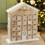 Personalised Family Christmas Advent Calendar 