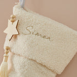 Personalised Vintage Boucle Stocking 