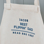 Personalised Best Flippin' Dad Apron