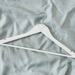 Personalised Wildflower Wedding Wooden Coat Hanger