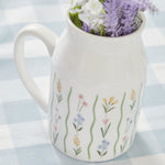 Personalised Spring Floral Flower Market Jug