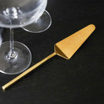 Personalised Brass Wedding Cake Slice 