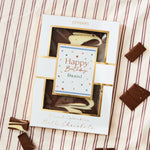 Personalised JoyPots Confetti Happy Birthday Luxury Milk Chocolate Bar