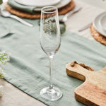 Personalised Script Name Crystal Champagne Flute