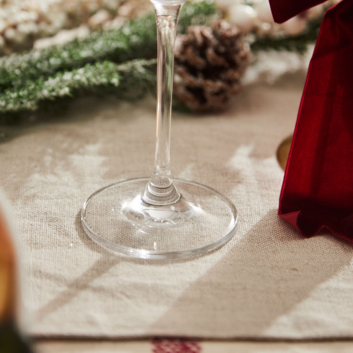 Personalised Script Red Wine Glass