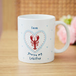Personalised Lobster Mug