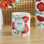 Personalised Birth Flower Mug