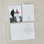 Personalised Congratulations Wedding Photo Card
