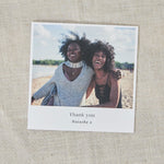Personalised Large Single Square Photo Card
