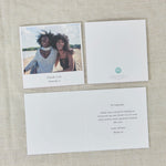 Personalised Large Single Square Photo Card