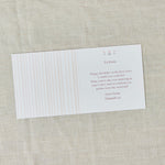 Personalised Floral Wedding Photo Card