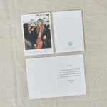 Personalised Large Single Rectangular Photo Card