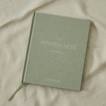 Personalised Sage Linen Mindfulness Journal