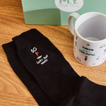 Personalised Tee-Rific Golf Mug & Sock Gift Set by Made Yours