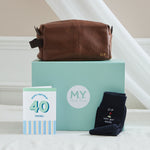 Personalised 40th Birthday Gift Set for Him