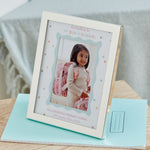 Personalised First Day Of School Photo Frame in Pink
