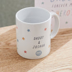 Personalised My Hero Father's Day Sock Gift Set