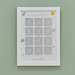 Personalised 1st Trip Around The Sun 12-Month Photo Frame