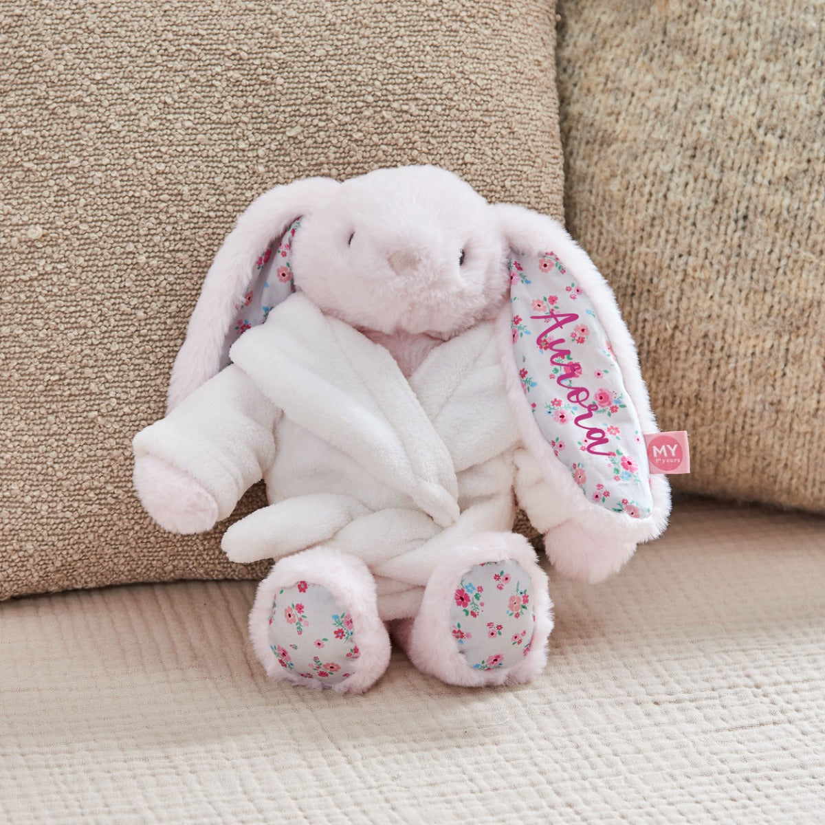Personalised Bunny & Robe Gift Set 