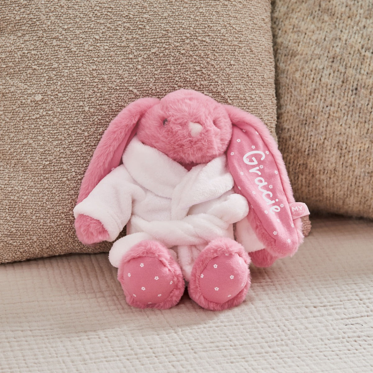 Personalised Bunny & Robe Gift Set 