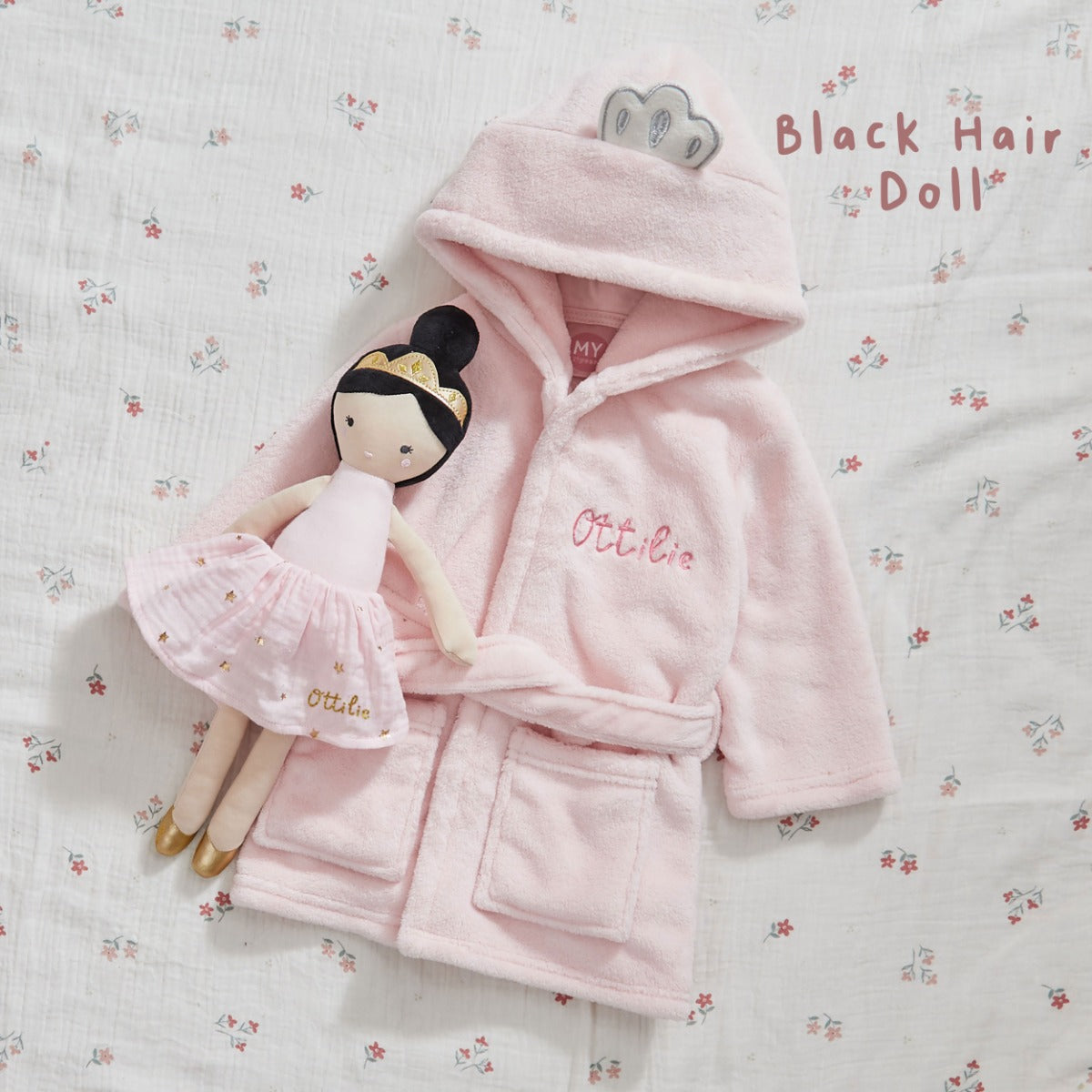 Personalised Fairy Princess Doll & Robe Gift Set 