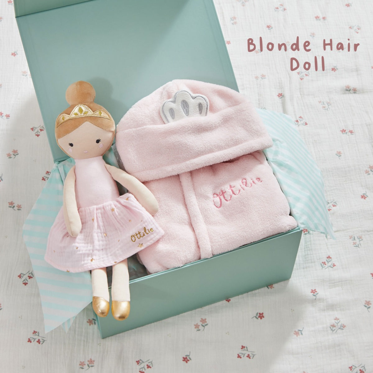 Personalised Fairy Princess Doll & Robe Gift Set 