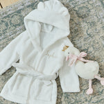 Personalised Swan Snuggle and Cuddle Gift Set