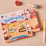 Personalised Just Bee Kids Little Builder Read & Play Gift Set
