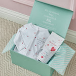 Personalised Our First Valentines Red Heart Gift Set