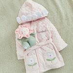 Personalised Flower Snuggle and Cuddle Gift Set