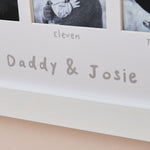 Personalised Bear Fathers Day 12 Month Picture Frame