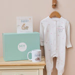 Personalised Father's Day Sleepsuit and Mug Gift Set
