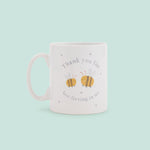 Personalised Thank You Teacher Bee Set
