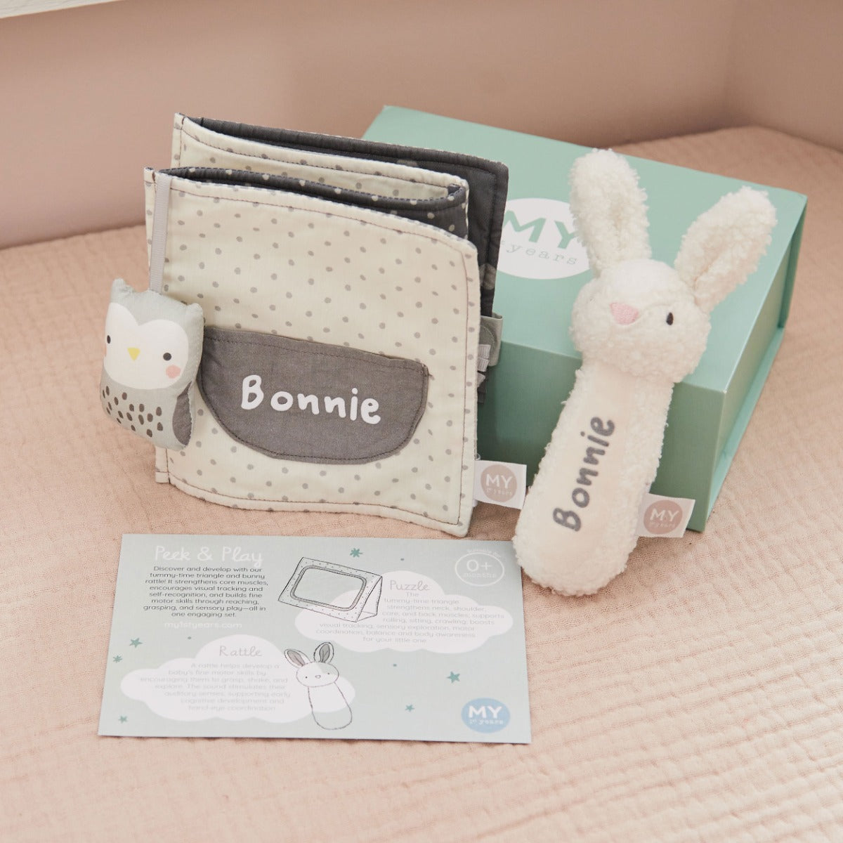 Personalised Newborn+ Development Gift Set