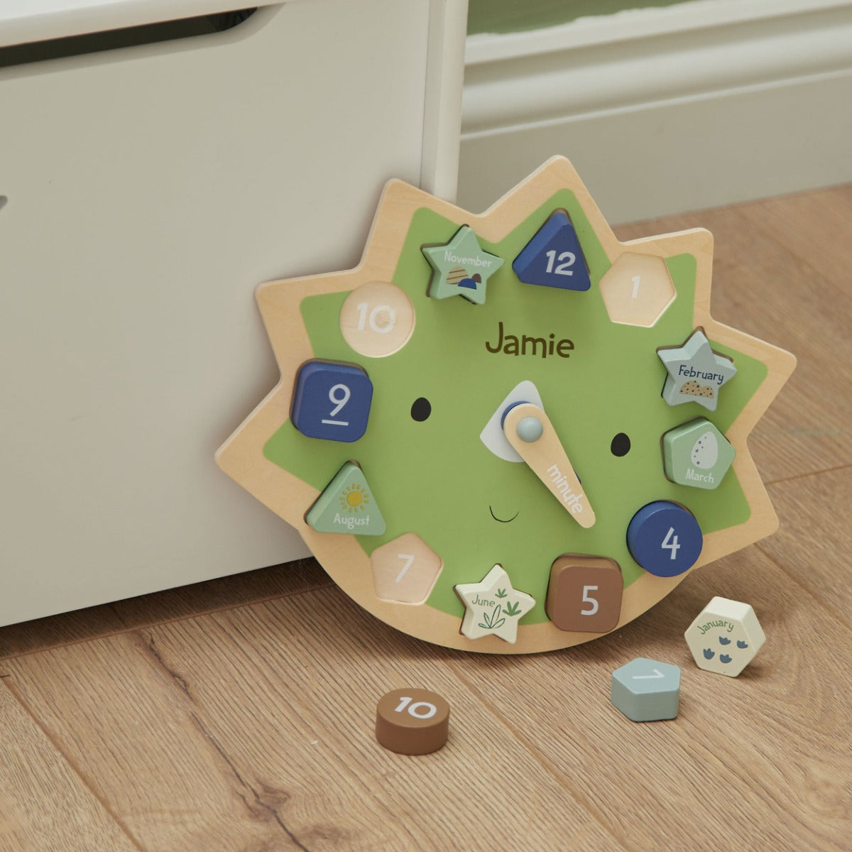 Personalised Green Dino Ultimate Gift Set 