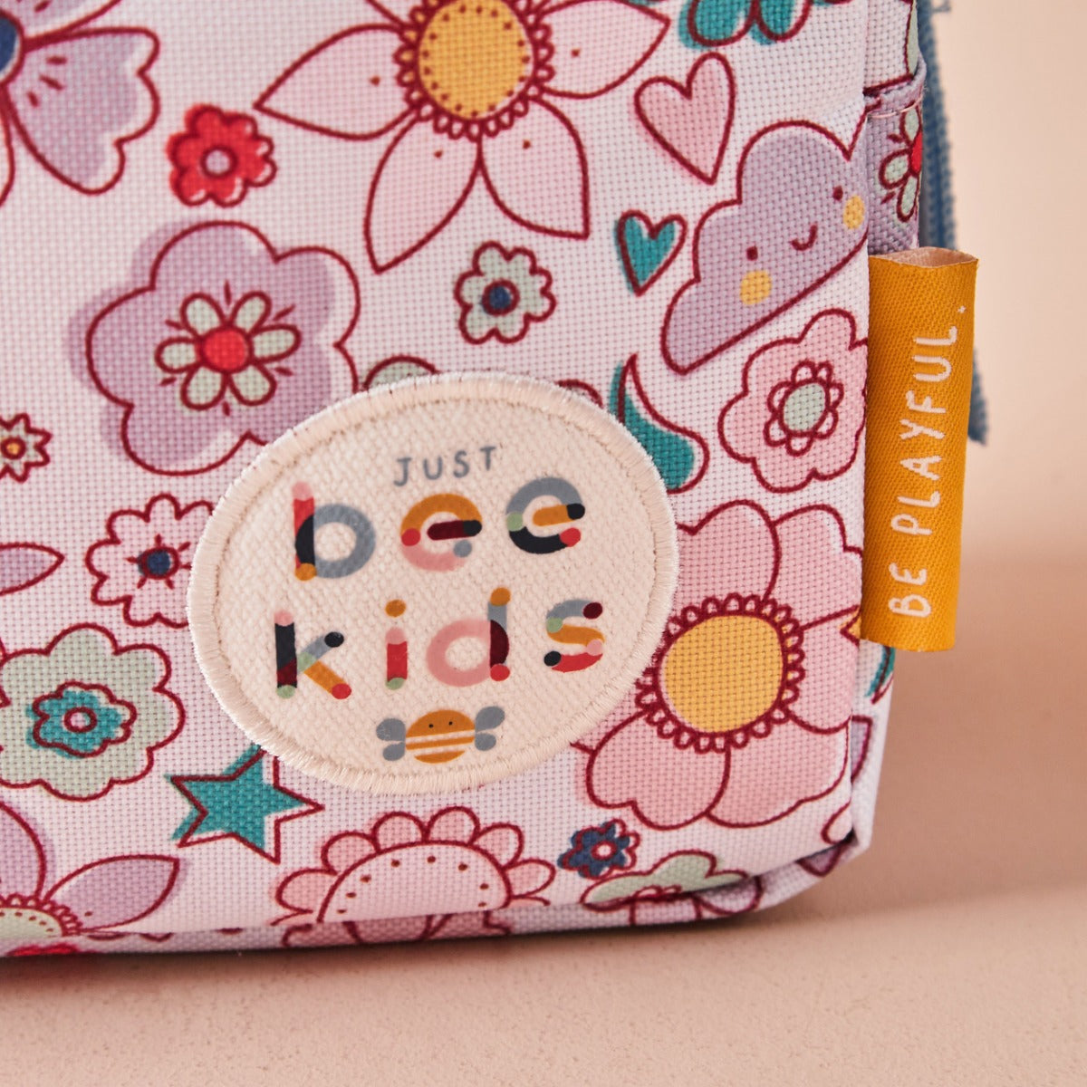 Just Bee Kids Retro Floral Lunch Bag and Water Bottle Set