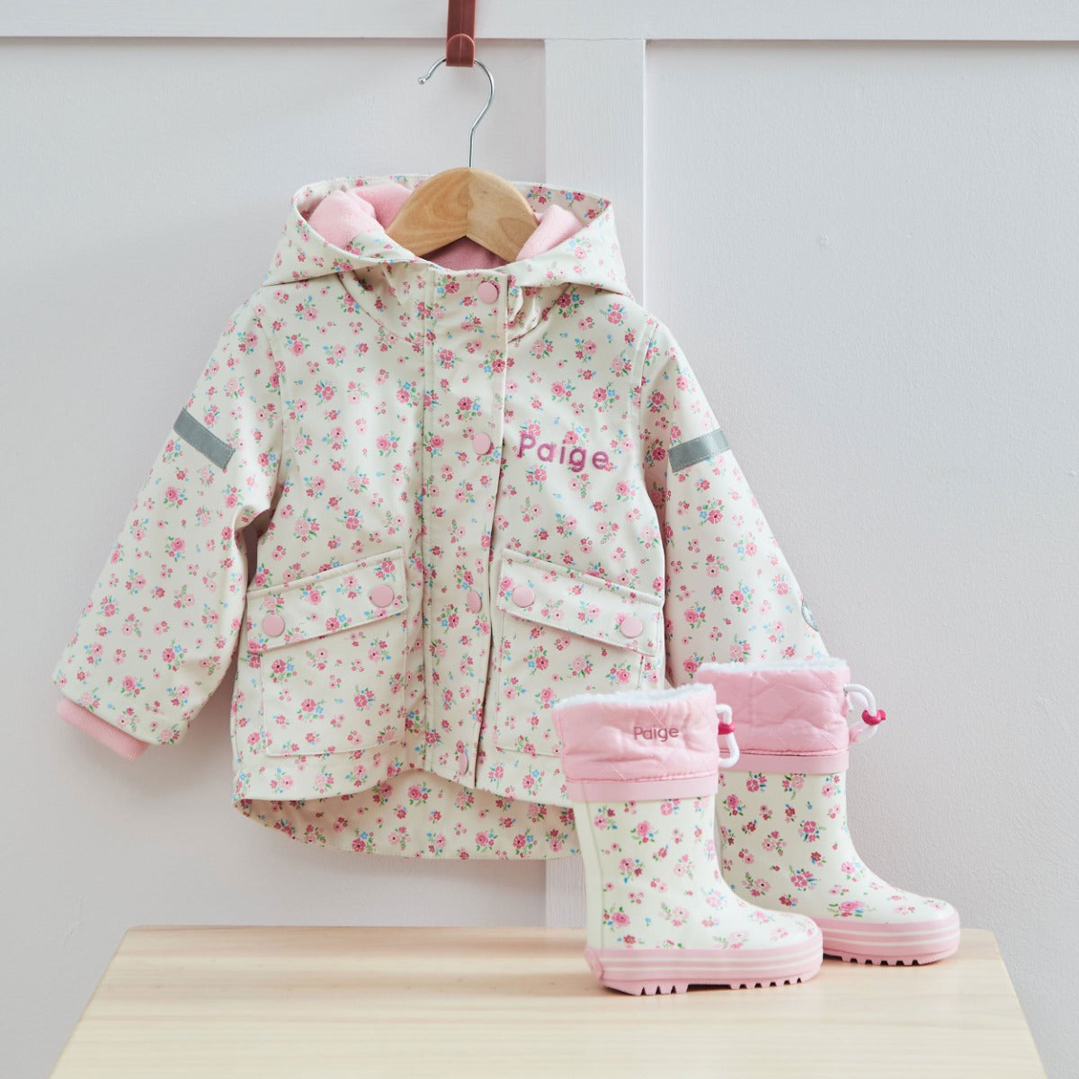 Personalised Ditsy Floral Rainy Day Gift Set