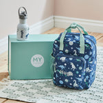 Personalised Natural History Museum™ Space Backpack & Water Bottle Gift Set