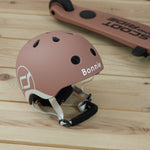 Personalised Scoot & Ride Push & Go Mocha Scooter & Helmet Gift Set