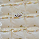 Personalised Pink Bow Fabric Advent Calendar