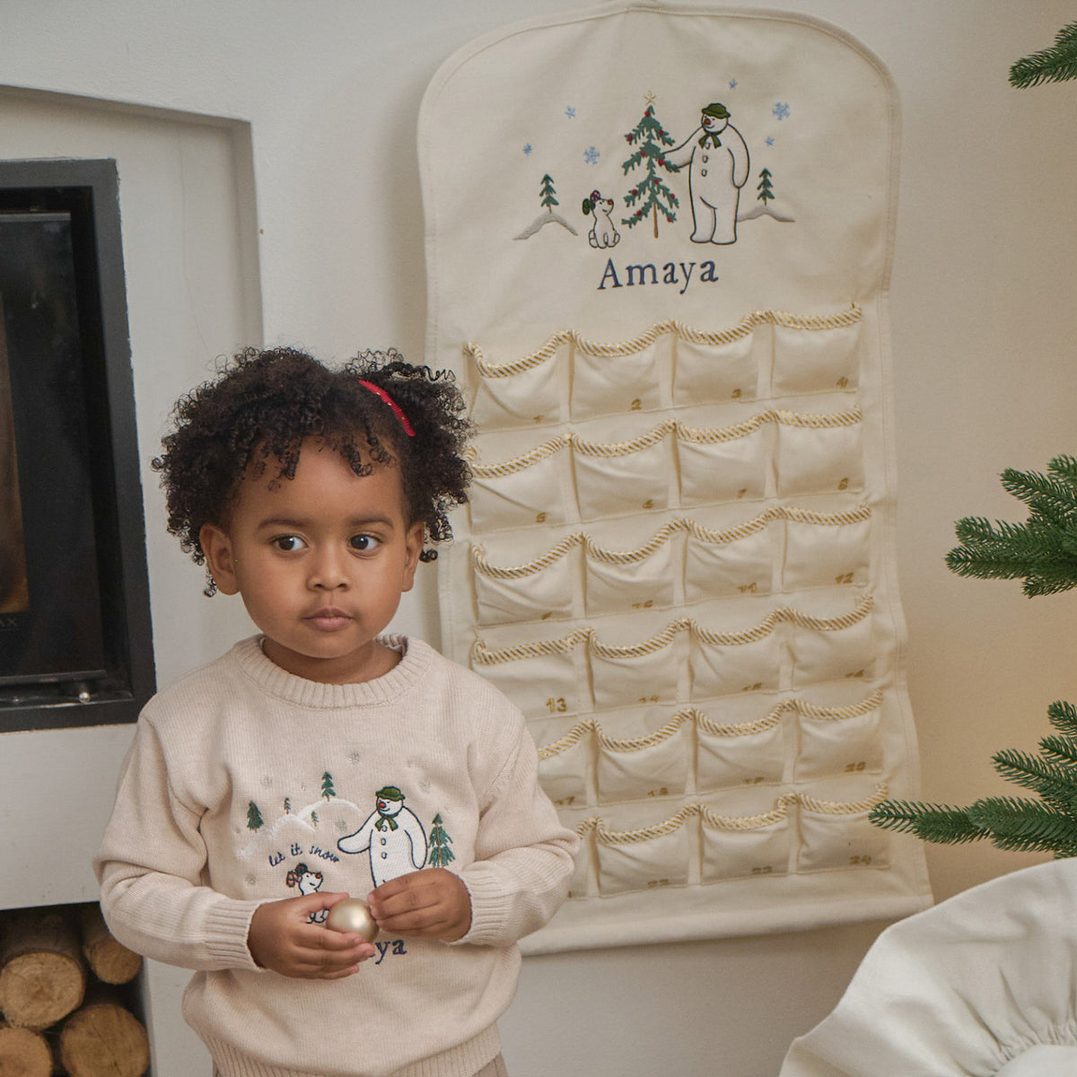 Personalised The Snowman™ and Snowdog Advent Calendar