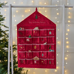 Personalised Red Velvet Advent Calendar