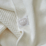 Personalized 1st Christmas Ivory Shawl