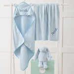 Personalised New Baby Essentials Gift Set - Blue