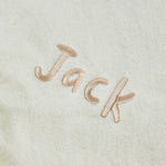 Personalised Ivory Bear Hooded Towel