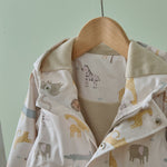 Personalised Neutral Safari Raincoat